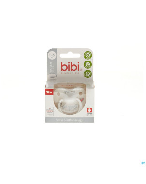 Bibi sucette papa argent cerise ng  6-16m