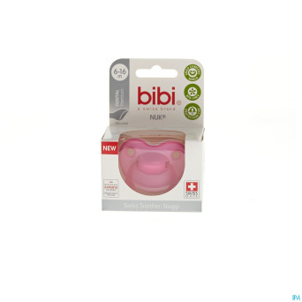 Bibi sucette couleur rose ng  6-16m