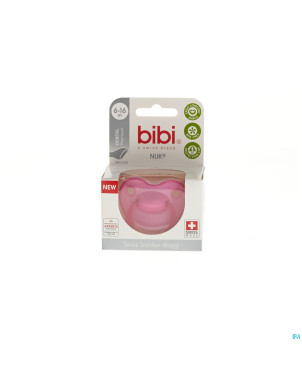Bibi sucette couleur rose ng  6-16m