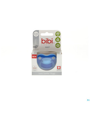 Bibi sucette couleur bleu ng  6-16m