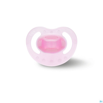 Bibi sucette nouveau ne + prem.rose  0- 2m