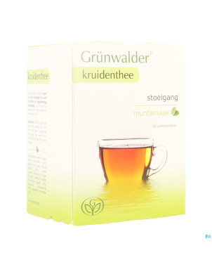 Grunwalder transit tisane menthe sach 20