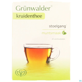 Grunwalder transit tisane menthe sach 20