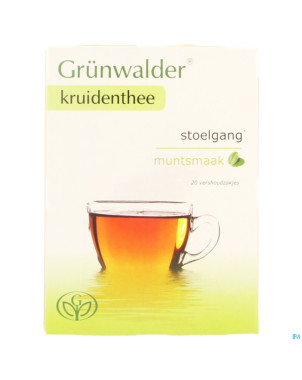 Grunwalder transit tisane menthe sach 20