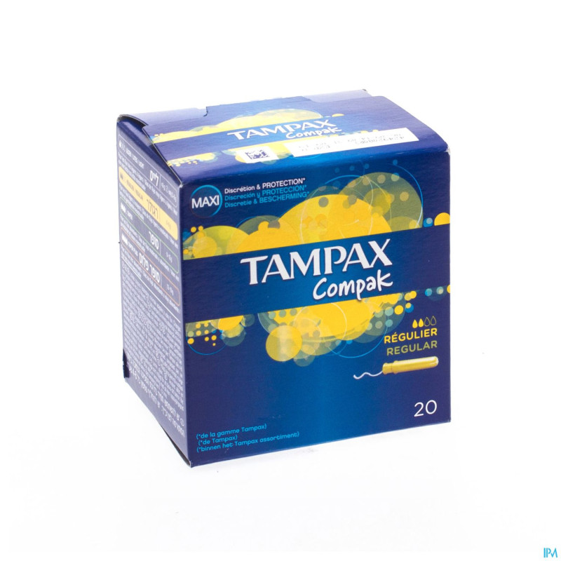 Tampax compak regular 20