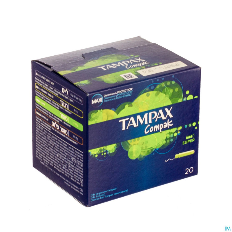 Tampax compak super 20
