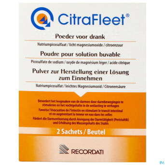 Citrafleet pulv susp 2 sach