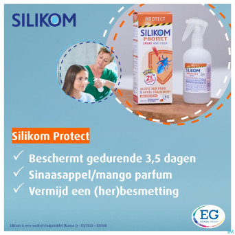 Silikom protect lotion a/poux    spray 200ml