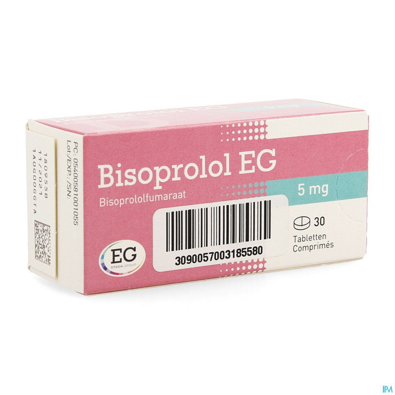 Bisoprolol eg comp 30x 5mg