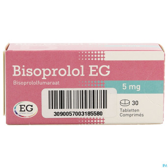 Bisoprolol eg comp 30x 5mg