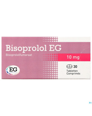 Bisoprolol eg comp 30x10mg