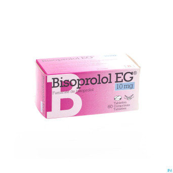 Bisoprolol eg comp 60 x 10 mg