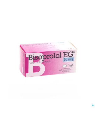 Bisoprolol eg comp 60 x 10 mg