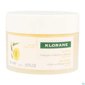 Klorane capil. masque mangue    pot 150ml