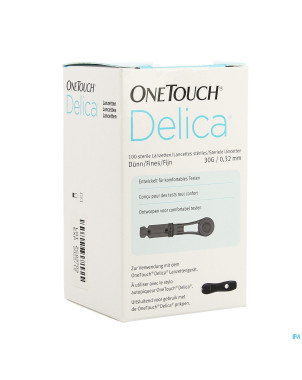 Onetouch delica lancettes 100