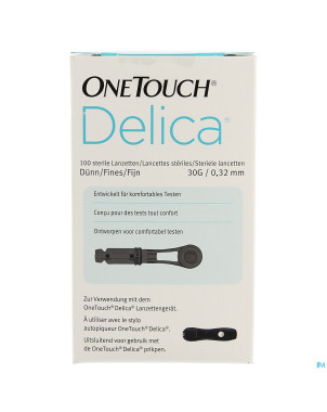 Onetouch delica lancettes 100