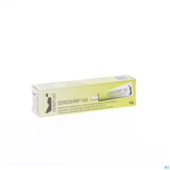 Cerederm gel silicone    tube 15g