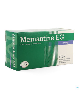 Memantine 20 mg eg comp pell 98 x 20mg