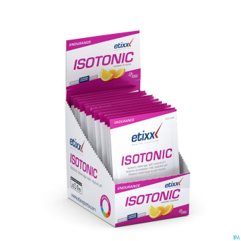 Etixx isotonic powder orange srp 12x35g