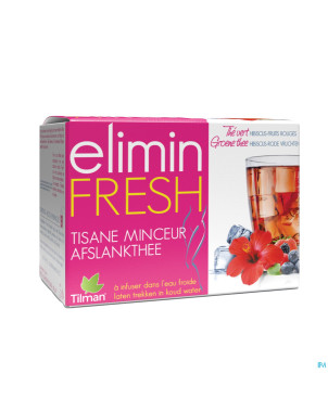 Elimin fresh hibiscus-fr rouge   sach infusions 24