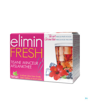 Elimin fresh hibiscus-fr rouge   sach infusions 24