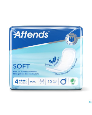 Attends soft 4 maxi    couche anatom. 1x 8