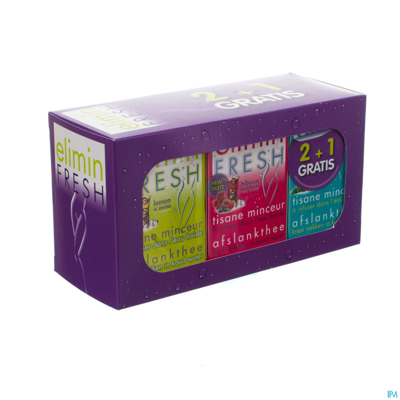 Elimin fresh triopack sach infus. 3x24 promo