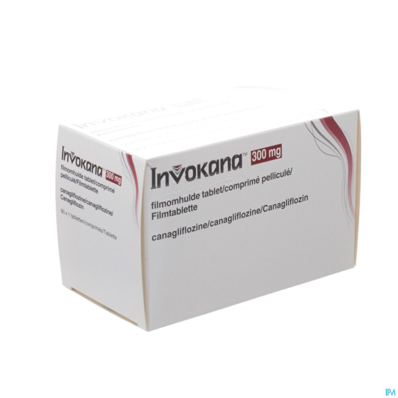 Invokana 300 mg tabl pell 90 x 300 mg
