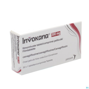 Invokana 300 mg tabl pell 30 x 300 mg