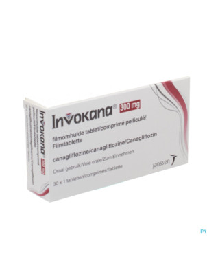 Invokana 300 mg tabl pell 30 x 300 mg