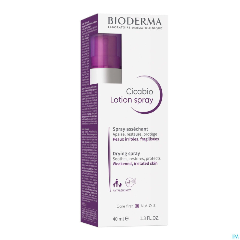 Bioderma cicabio lotion spray reparateur    40ml