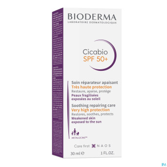 Bioderma cicabio spf50+ cr repar. apaisante   30ml