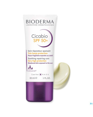 Bioderma cicabio spf50+ cr repar. apaisante   30ml