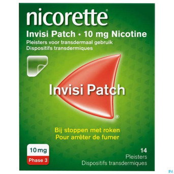 Nicorette invisi 10 mg patch 14