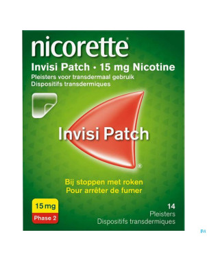 Nicorette invisi 15 mg patch 14