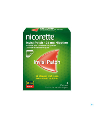 Nicorette invisi 25 mg patch 14