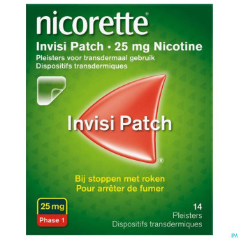 Nicorette invisi 25 mg patch 14
