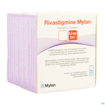 Rivastigmine viatris 9,5mg/24 emplatre transd 90