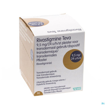 Rivastigmine viatris 9,5mg/24 emplatre transd 90