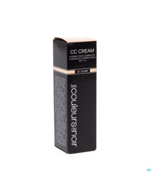 Les couleurs de noir cc cream 01 beige clair  30ml
