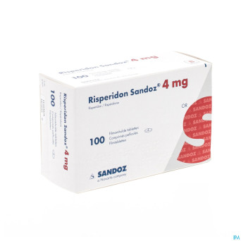 Risperidon sandoz comp pell 100 x 4 mg