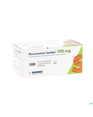 Fluvoxamine sandoz tabl 100 x 100 mg