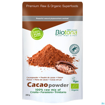 Biotona cacao raw powder 200g
