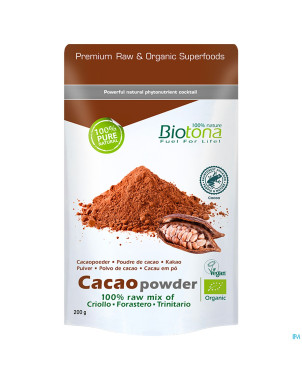 Biotona cacao raw powder 200g
