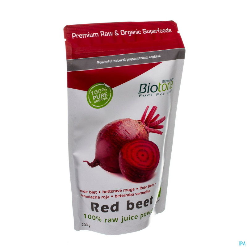Biotona red beet raw powder 200g