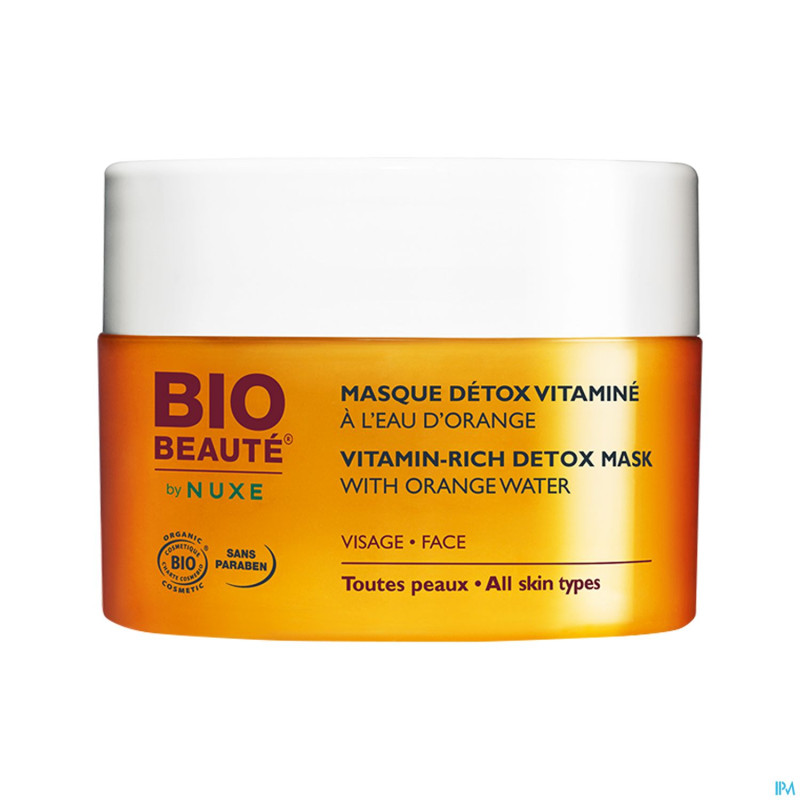 Bio beaute masque detox vit eau orange    pot 50ml