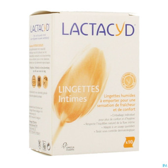 Lactacyd femina lingettes intimes new 10
