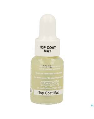 Lisandra serr'ongle 206 top coat mat    5ml