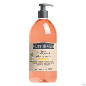 Lcb savon trad.marseille fleur oranger    1l