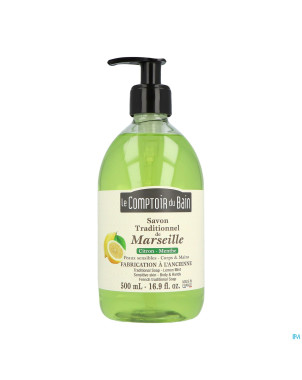 Lcb savon trad.marseille citron-menthe    500ml